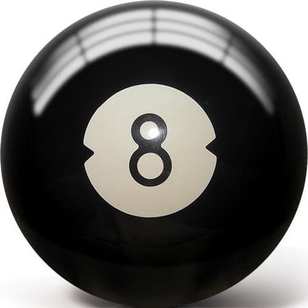 Pyramid Clear 8 Ball Polyester Undrilled Bowling Ball
