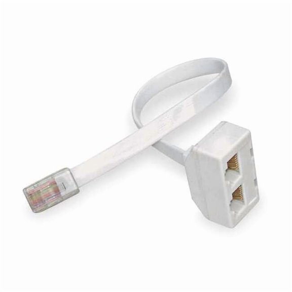 Pyramid 8" Dual Port Connector, White 41270