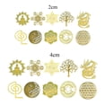 thumbnail image 1 of ✪ Pyramid Epoxy Resin Crafts Orgonite Stickers Effect Simulation Copper Orgonite, 1 of 9