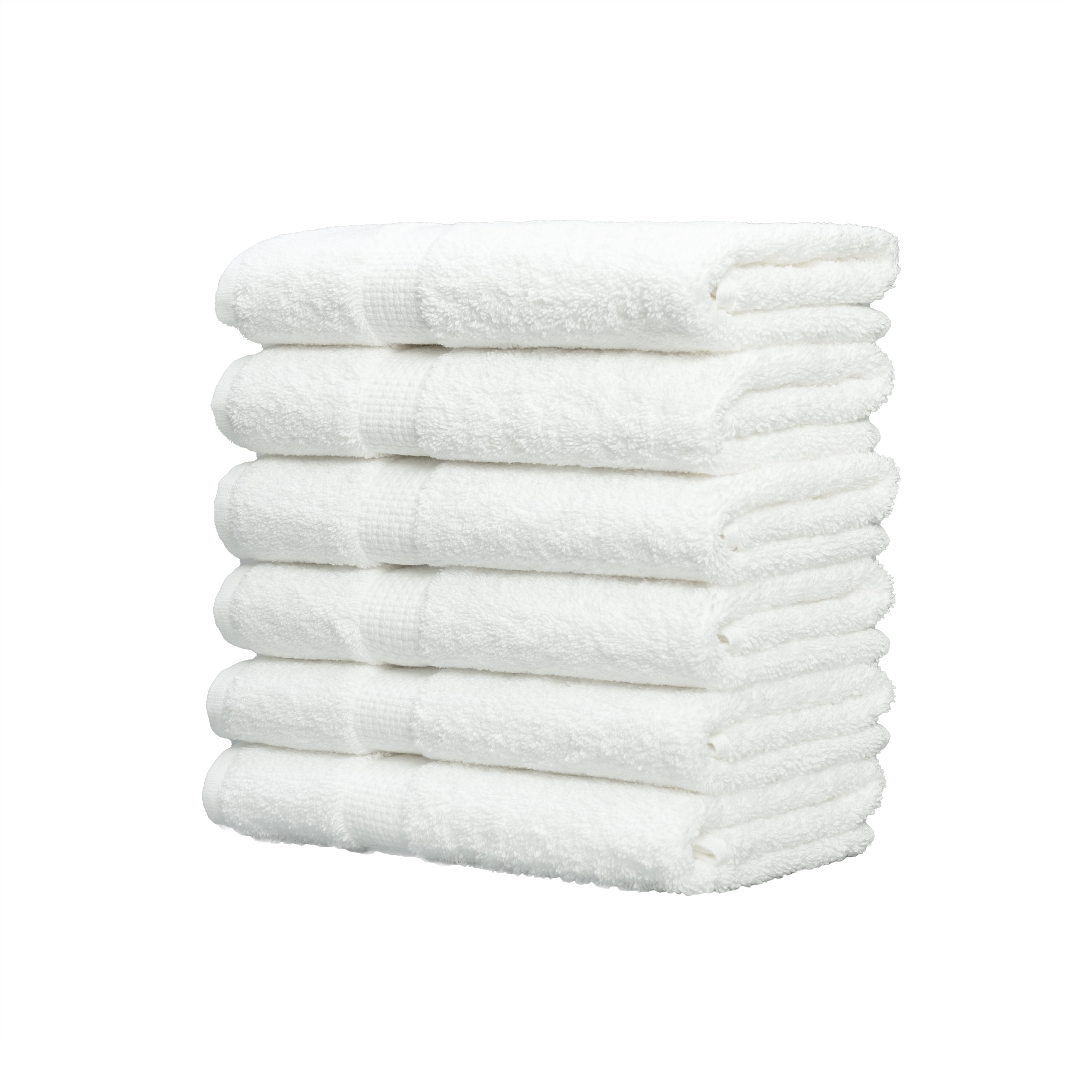 1 Dz. BleachSafe Washcloths - Bleach & Peroxide Safe White