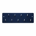thumbnail image 1 of Industrial Key Rack, Powder Coated Steel, 9 Hooks, Keeps Keys, Time Clock Badges and Other Items Organized and Easily Accessible, Black, 1 of 2