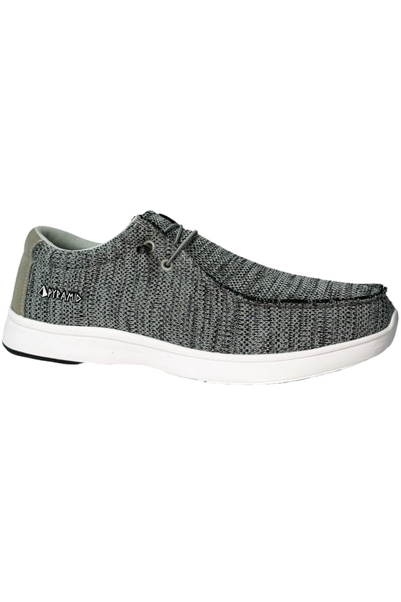 Pyramid Men's Path Lite Seamless Mesh Hey Bro Bowling Shoes - Grey Static
