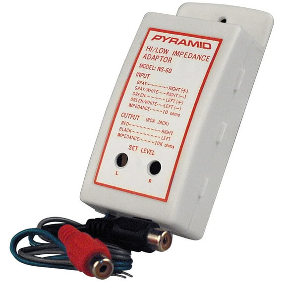 Pyramid NS60 - High to Low Level Impedance Adaptor