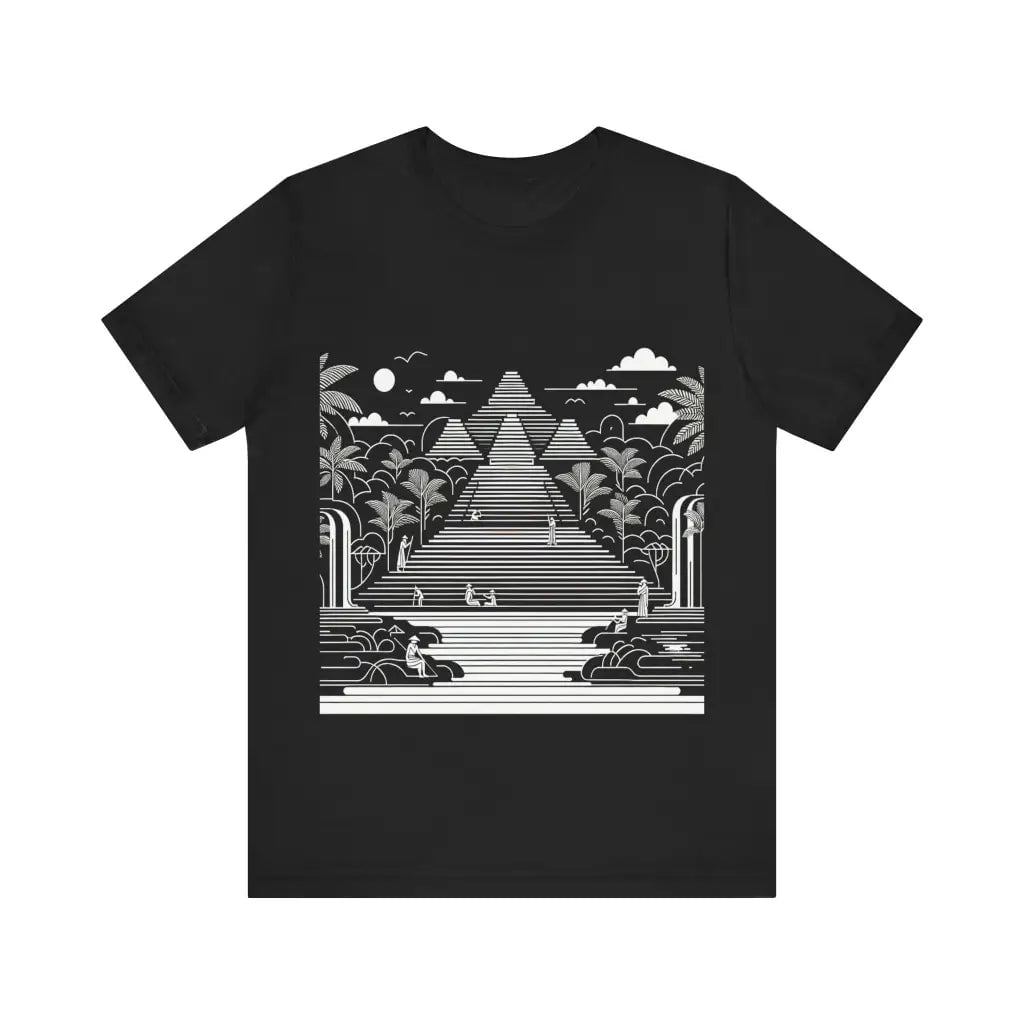Pyramid Oasis Escape - Jersey Short Sleeve Tee - Walmart.com