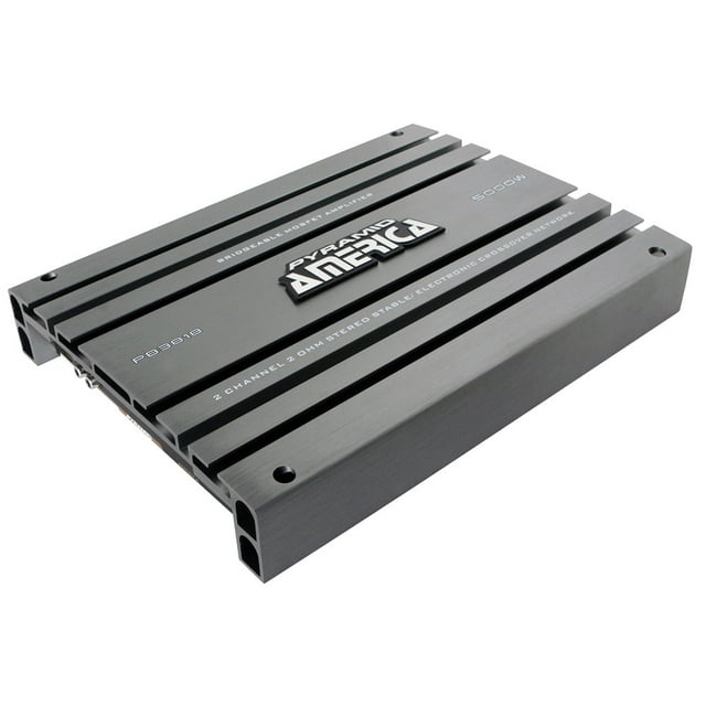 Pyramid PB3818 5000 Watt 2 Channel Car Audio Bridgeable MOSFET Power