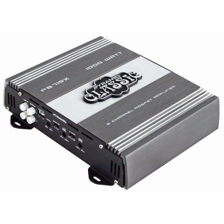 Pyramid PB715X 1000W 2 Channel Car Audio Amplifier Power Amp MOSFET 2 Ohm