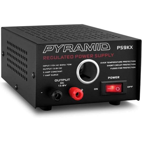Pyramid PS9KX Universal Compact Bench Power Supply Car In-Dash Units