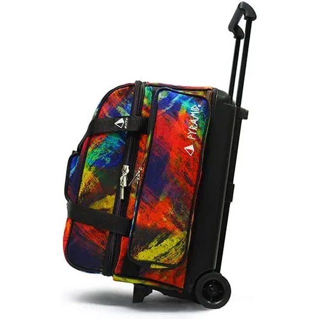 Pyramid Path Deluxe Double Roller Bowling Bag