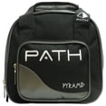 thumbnail image 1 of Pyramid Path Plus Black/Silver Bowling Tote Bag, 1 of 2