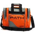 thumbnail image 1 of Pyramid Path Pro Deluxe Single Tote Bowling Bag Orange/Gray, 1 of 2