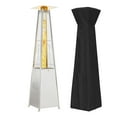 thumbnail image 1 of Pyramid Patio Heater, 48,000 BTU Outdoor Propane Patio Heater, Silver, 1 of 7