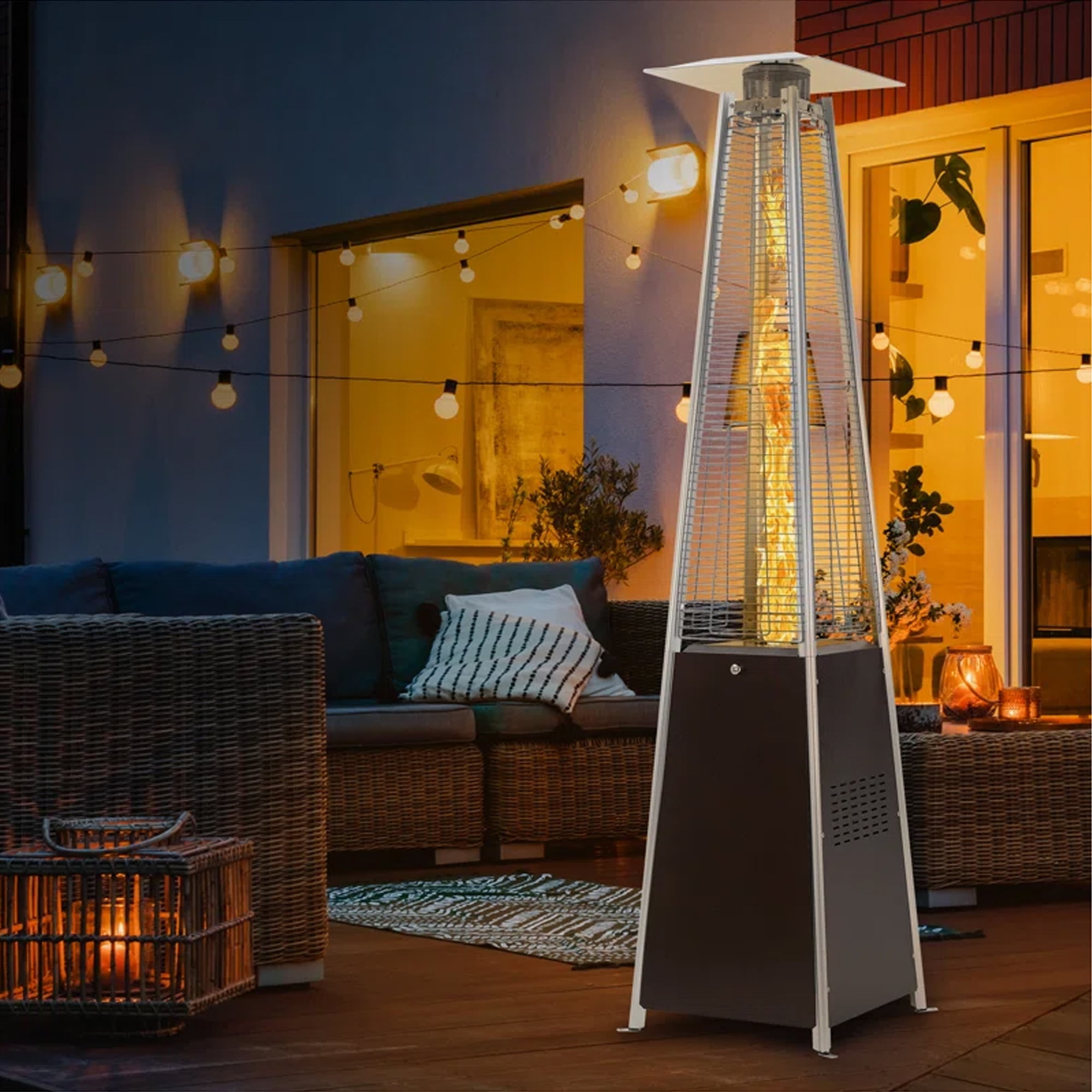 Nuu Garden 48000 Patio Heater Nuu Garden PYOL 48,000 BTU Pyamid