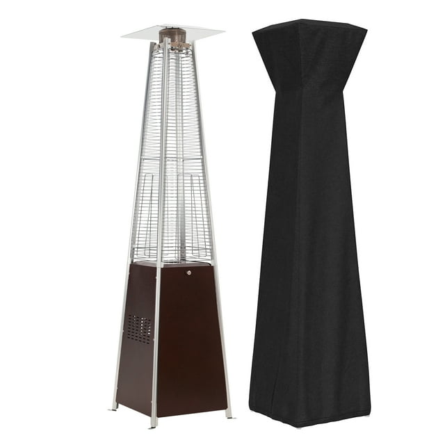 Pyramid Patio Heater, 48,000 Btu Outdoor Propane Patio Heater with