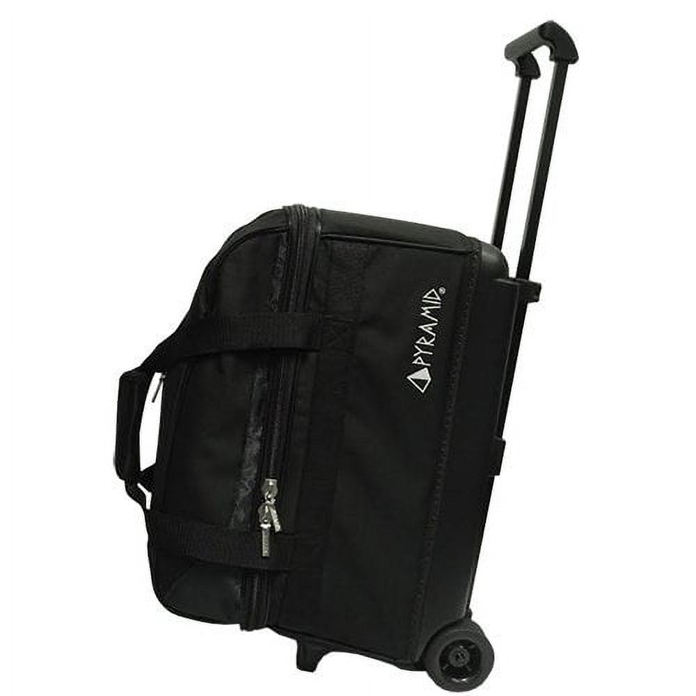 Pyramid Prime Double Roller Bowling Bag Black/Black