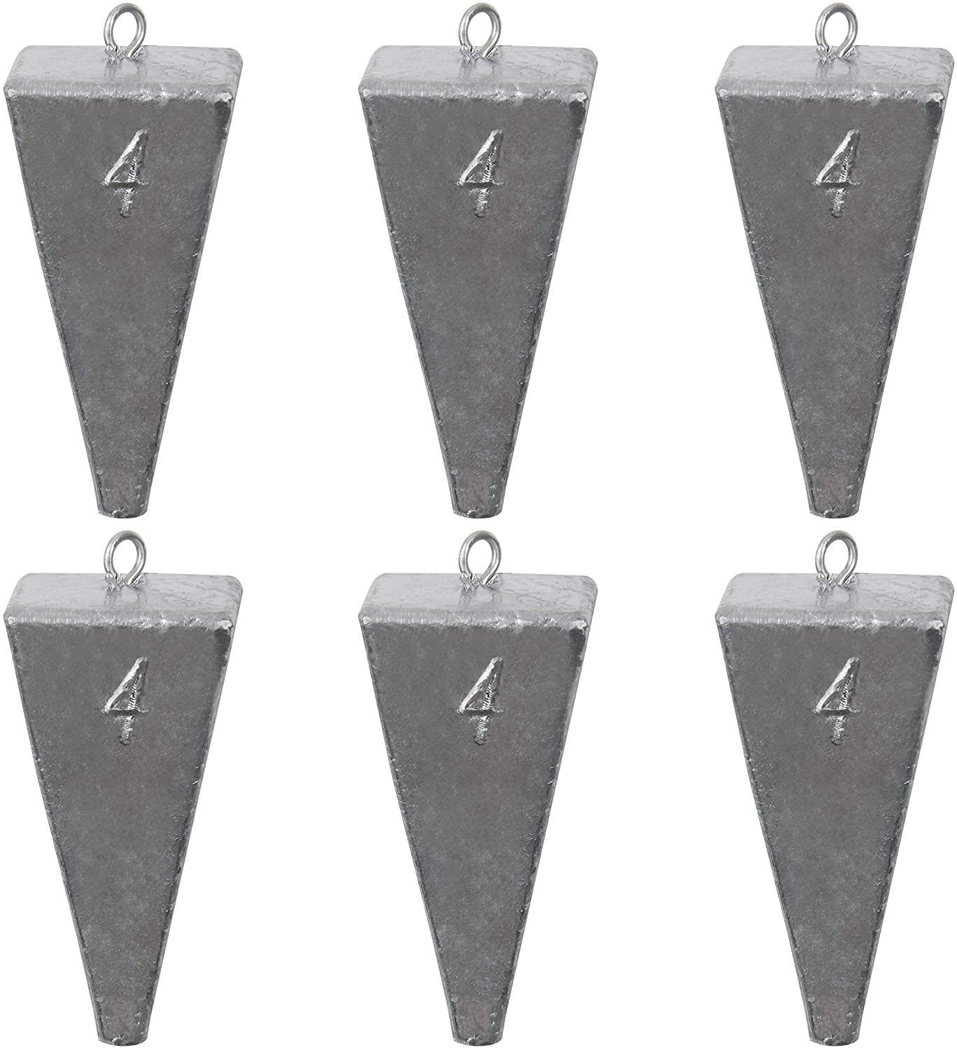 Pyramid Sinkers Fishing Weights,Fishing Sinker for Saltwater Fishing