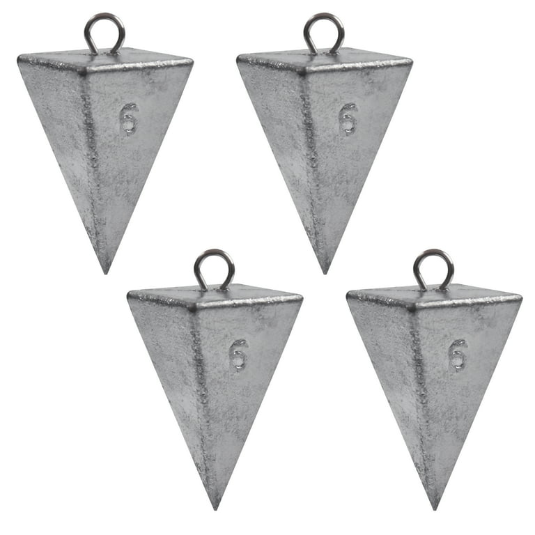 Pyramid Sinkers Fishing Weights, Fishing Sinker for Saltwater
