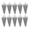 Pyramid Sinkers Fishing Weights Kit Bullet Fishing Weights Sinkers for