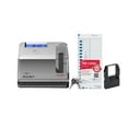 thumbnail image 1 of Pyramid Time Systems 3500 Series Unlimited Employee Punch Card Timeclock System Light Gray/Charcoal, 1 of 3
