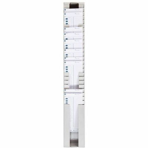 Pyramid Time Systems 400-3 Adjustable Time Card Rack 25 Pocket