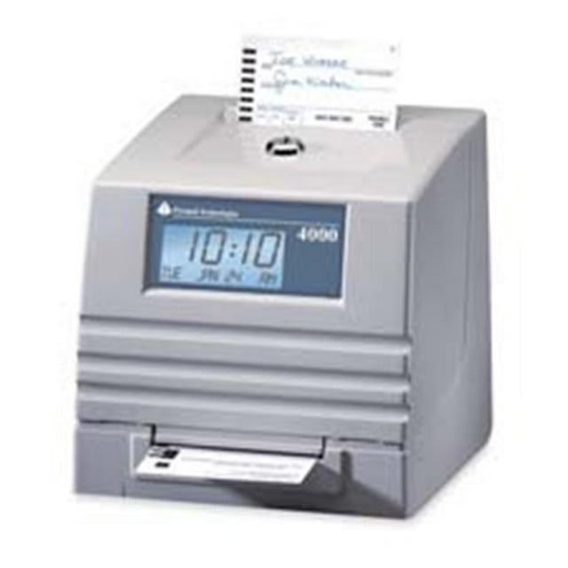 Pyramid Time Systems 4000 Time Clock Auto Totaling