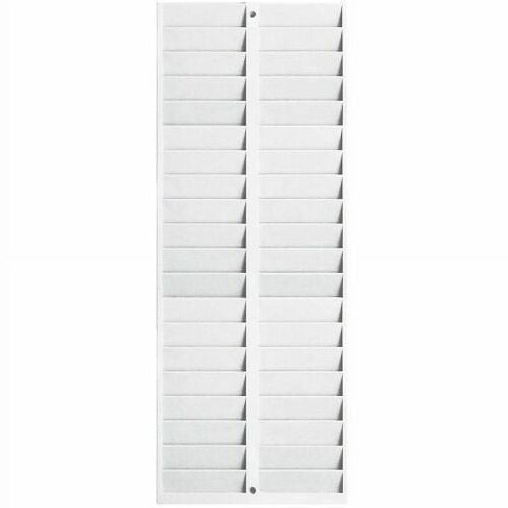 Pyramid 500-4 40-Pocket Employee ID Badge Rack