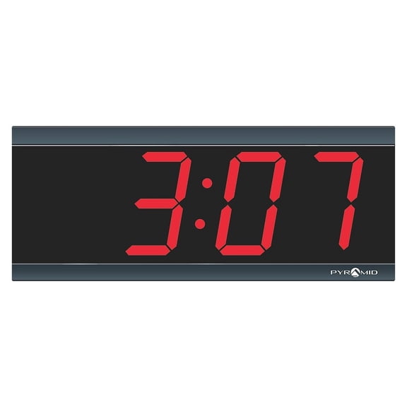 SYNC DIGITAL 3 X 4 LED AC LEAD CLOCK