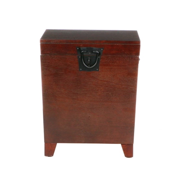 Holly & Martin Dorset Trunk End Table-Espresso