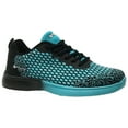 thumbnail image 1 of Pyramid Women's Path Lite Seamless Mesh Bowling Shoes - Black/Teal, 1 of 4