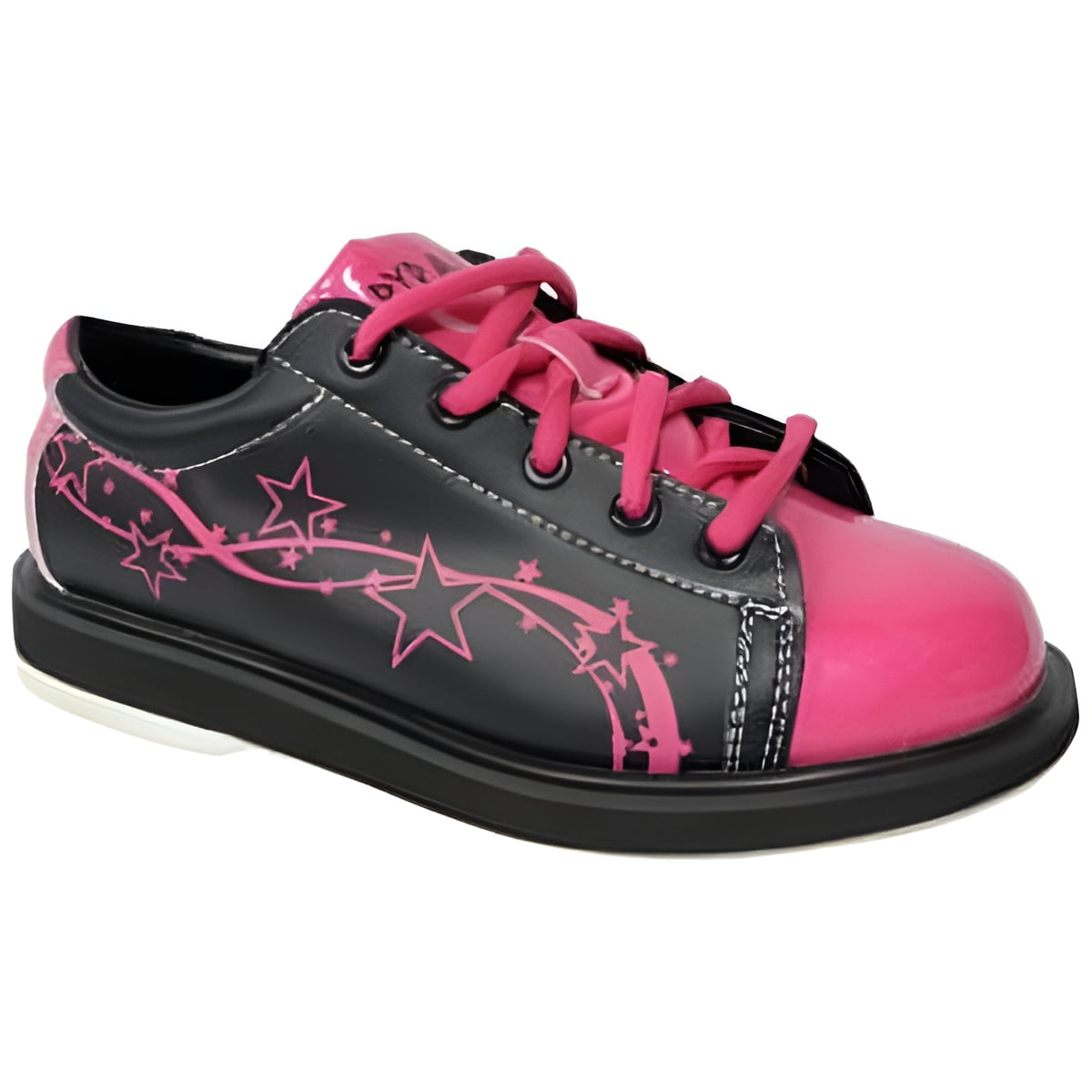 Pyramid Women's Rise Black/Hot Pink Bowling Shoes - Walmart.com