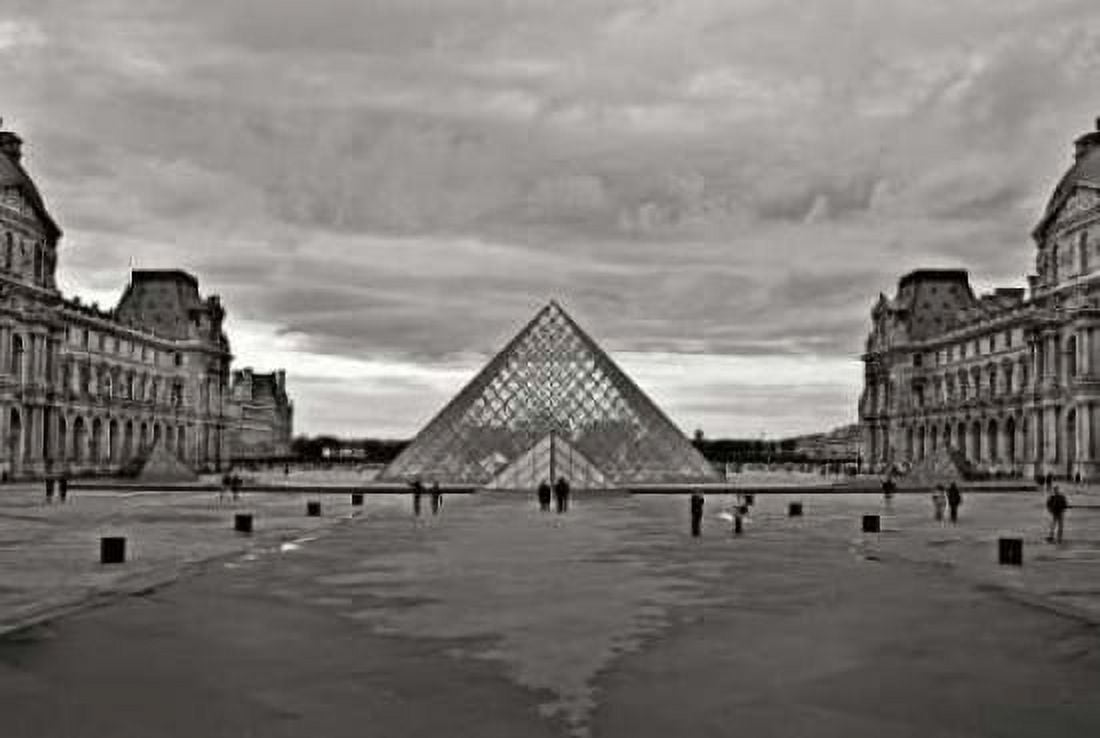 Pyramid at the Louvre I Canvas Art - Rita Crane (20 x 28)
