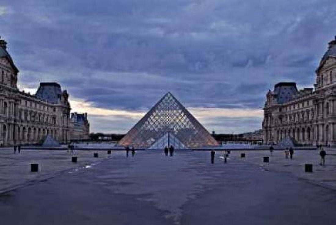 Pyramid at the Louvre III Canvas Art - Rita Crane (24 x 36)