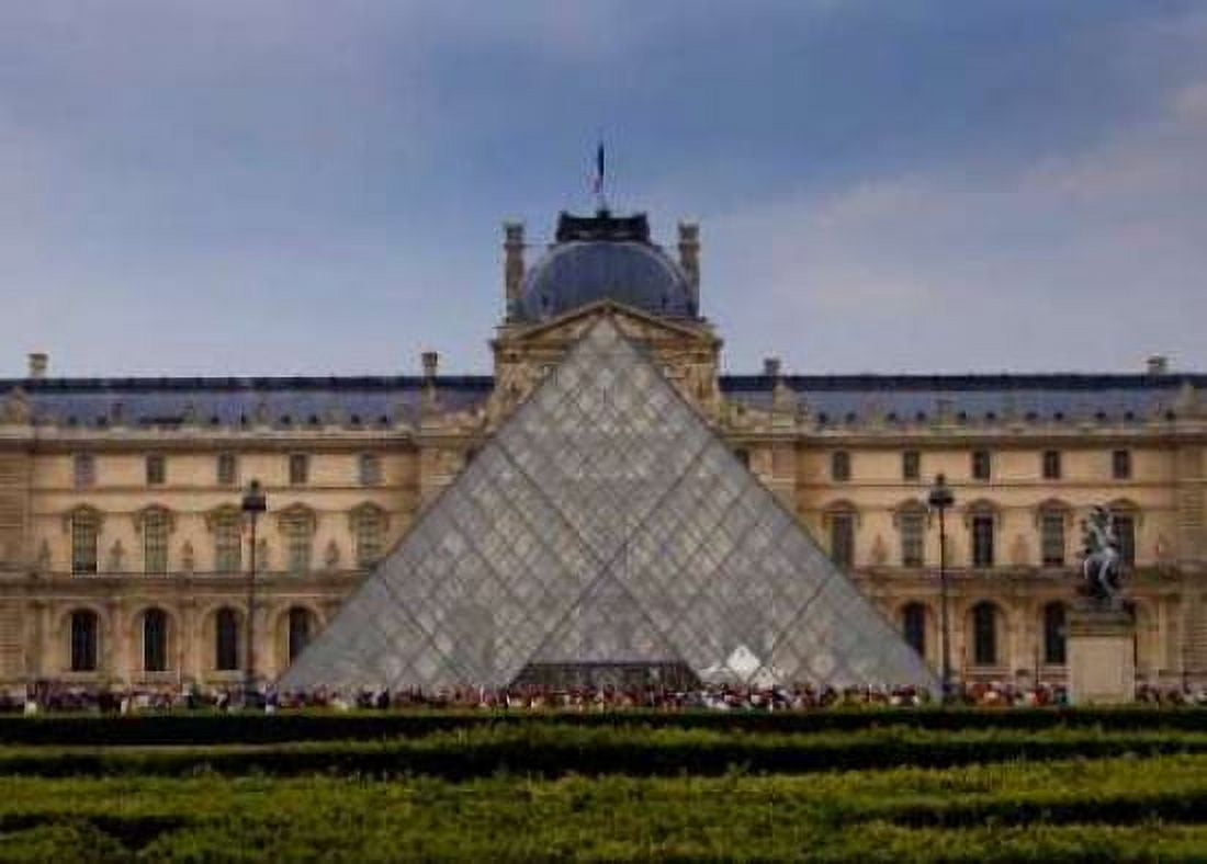 Pyramid at the Louvre IV Canvas Art - Rita Crane (20 x 28)