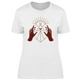 thumbnail image 1 of Pyramide Big Eye T-Shirt Women -Image by Shutterstock, Female XX-Large, 1 of 2