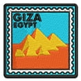 thumbnail image 1 of Pyramids of Giza Egypt Destination Travel Applique Multi-Color Embroidered Hook & Loop Patch - 3 Inch Medium, 1 of 5