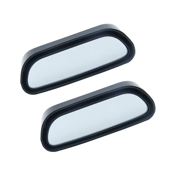 Pyramidti 2PCS External Auxiliary Backup Mirror Rearview Assistant Mirror Vehicle Automobile Door Wide Field Mirror