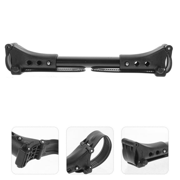 LEORX Twin Stroller Adapter Adjustable 3Pcs 7.9X1.2X0.8In