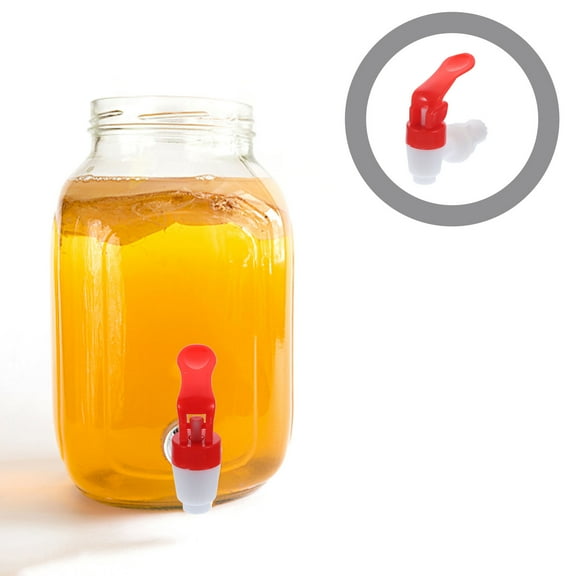 LEORX Replacement Spigot Assembly Water Dispenser Tap Plastic General Users Daily Use 6Pcs