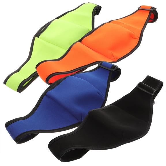 Pyramidti Black Microphone Belt Pouches Made of Synthesis Material for Storage Use Comfortable to Wear Fits Most Waists 4 Pieces