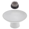 thumbnail image 1 of LEORX Flower Holder Vase Simple Artistic Design White 1 Set, 1 of 8