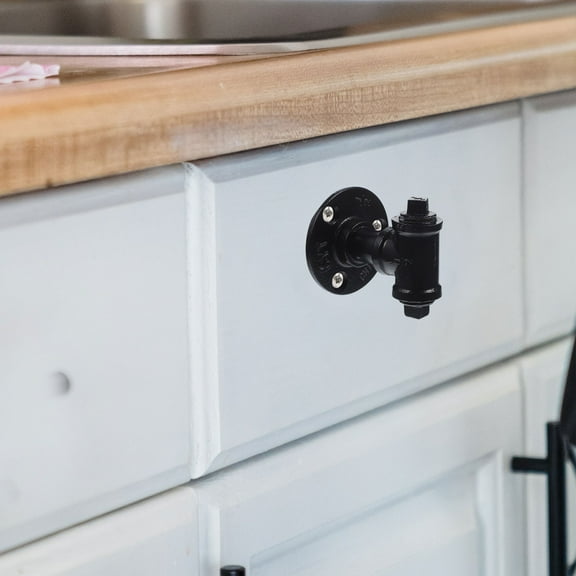 Pyramidti Decorative Shaped Water Pipe Cabinet Door Handle American Style