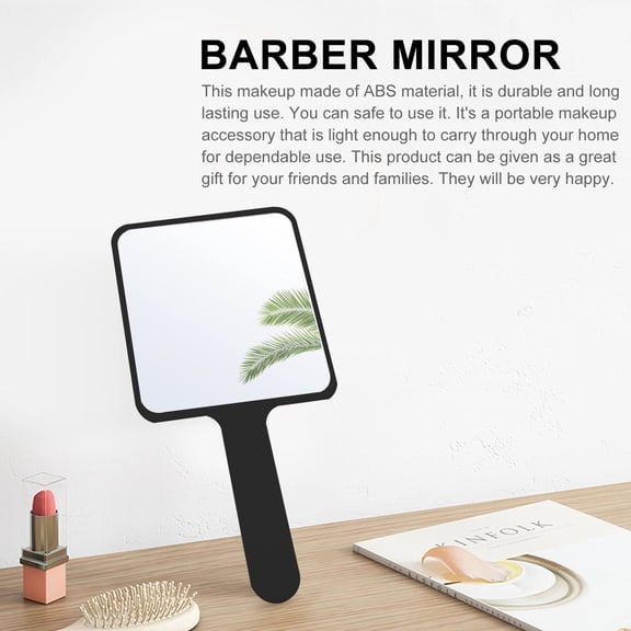 Pyramidti  Hand Mirror Women Handheld Vanity Dependable Makeup Salon Baby Travel