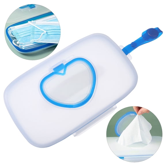 LEORX Baby Wipes Box Wet Tissue Box White PP 1Pack