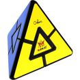 thumbnail image 1 of Pyraminx Duo Black Base - Meffert's Rotation Puzzle Brainteaser, 1 of 2