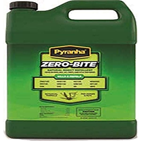 Pyranha 001ZEROG 068263 ZeroBite Natural Insect Repellent, 1 Gallon