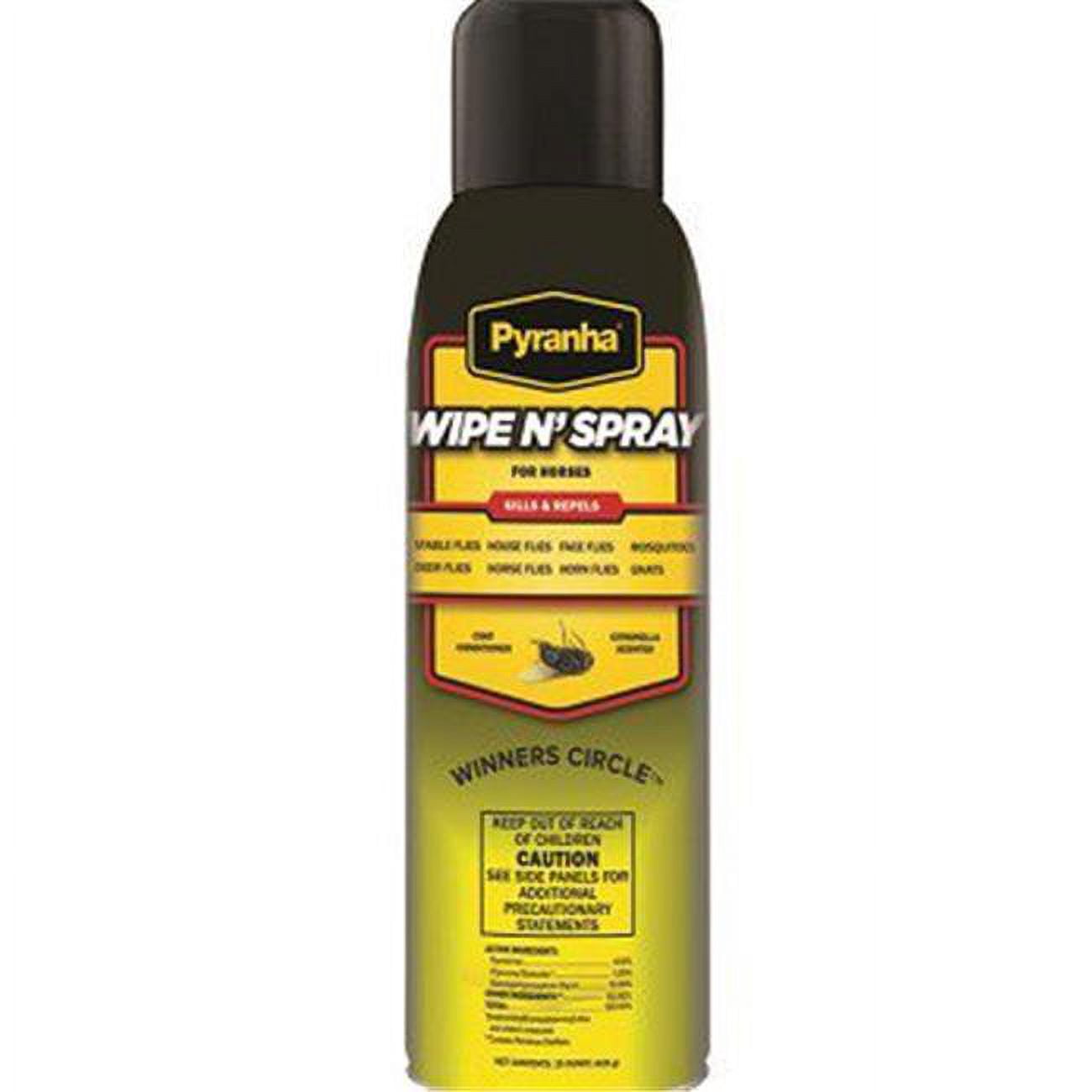Pyranha 113739 Wipe and Spray Fly Repellent w/ Citronella Scent for