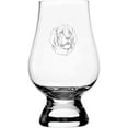 thumbnail image 1 of Pyrenean Mastiff Dog Themed Etched 6.5oz Glencairn Whisky Glass, 1 of 1