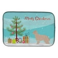 thumbnail image 1 of Pyrenean Shepherd Dog Merry Christmas Tree Dish Drying Mat, 1 of 1