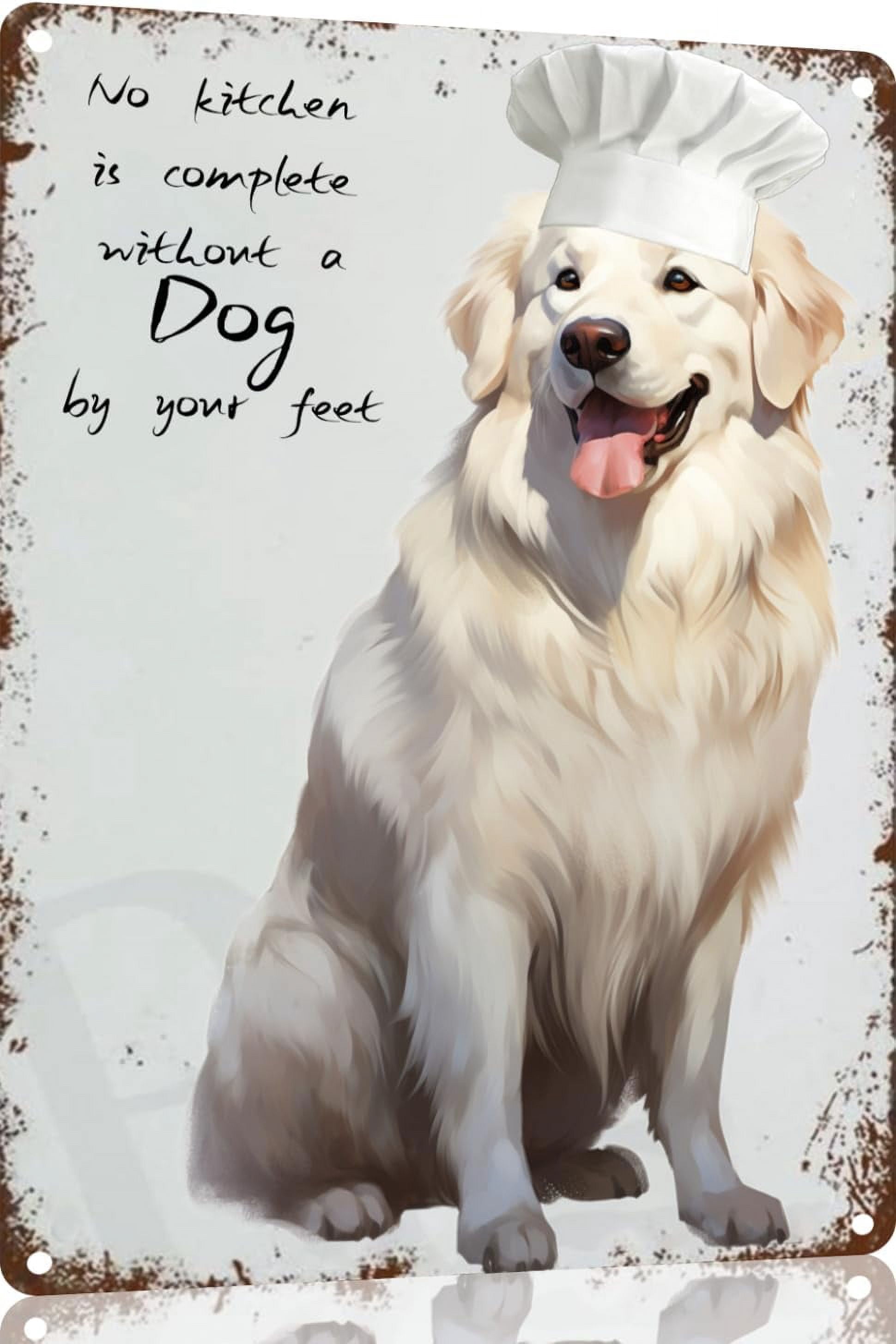 Great Pyrenees Oven Mitts & Pot Holders Set - Funny Dog Lover Kitchen Gifts, Heat Resistant
