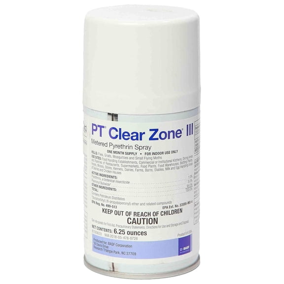 Pyrethrin Insecticide Spray Metered Aerosol 6.25 oz For Flies Gnats Mosquitoes