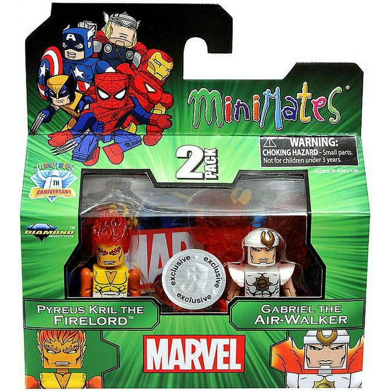 Pyreus Kril the Firelord Gabriel the Air Walker Minifigure 2